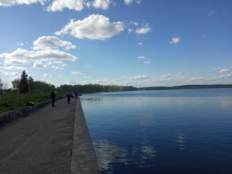 Фотоотчет с рыбалки. Место: водохранилище Дрозды