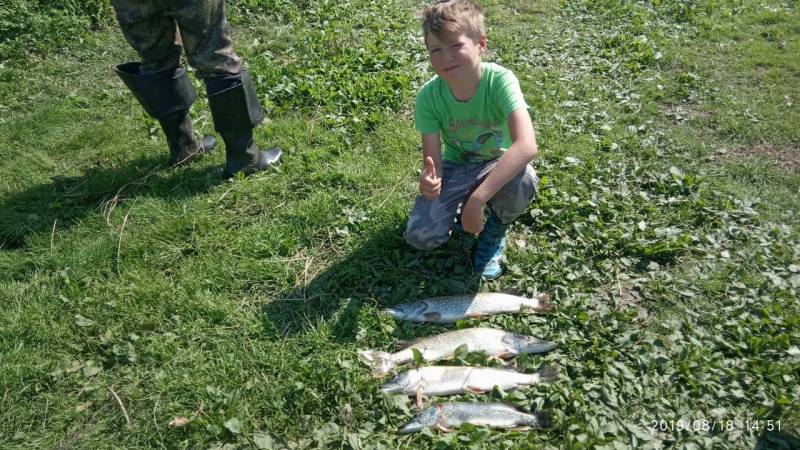 Фотоотчет по рыбе: Щука. Место рыбалки: Солигорск