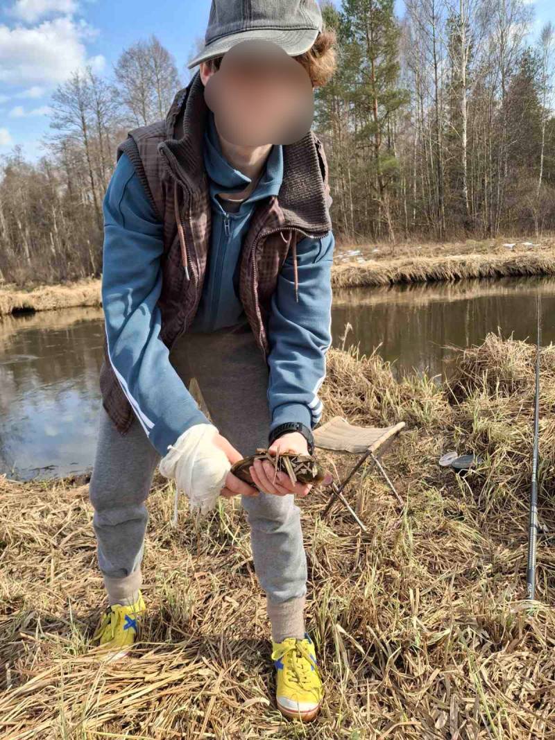 Фотоотчет рыбалки - Столбцы