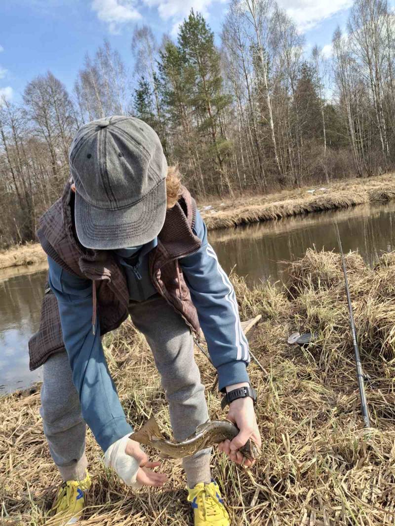 Фотоотчет рыбалки - Столбцы