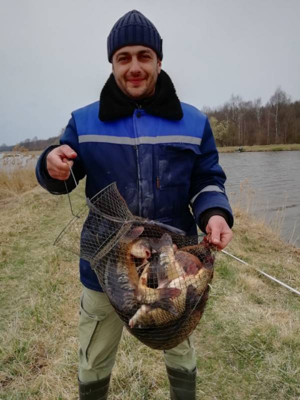 Фотоотчет по рыбе: Карп. Место рыбалки: Солигорск