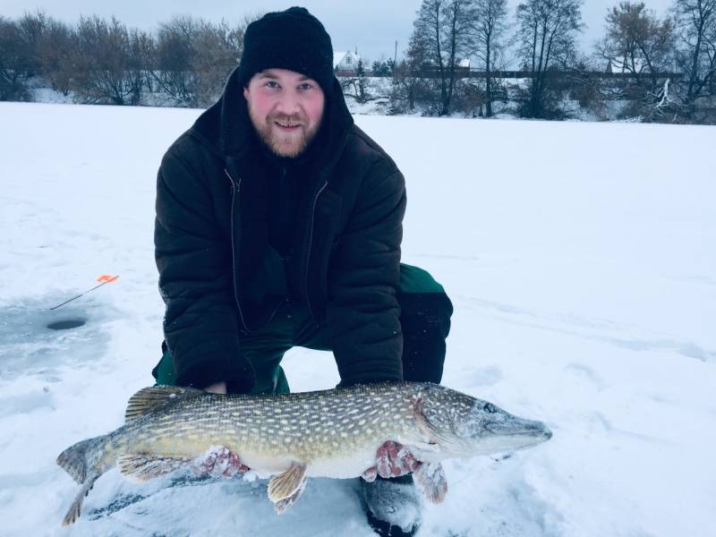 Фотоотчет по рыбе: Щука. Место рыбалки: Гродненский район