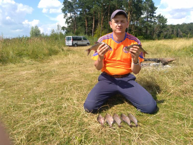 Фотоотчет с рыбалки. Место: Гродненское водохранилище